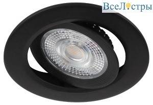 Встраиваемый светильник Эра KL LED 25A-5 4K BK Б0068180