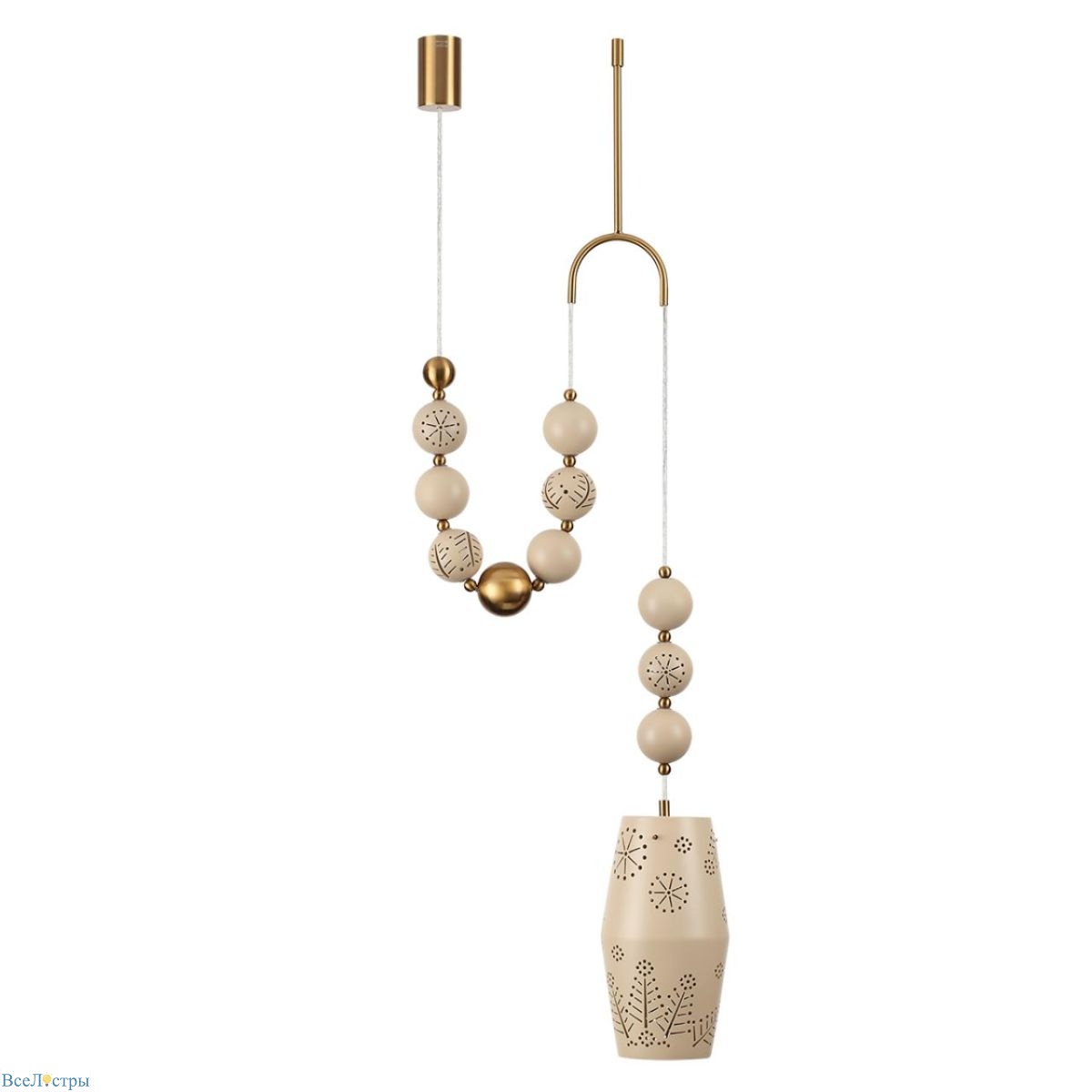 подвесной светильник odeon light pendant karelia 5444/1b