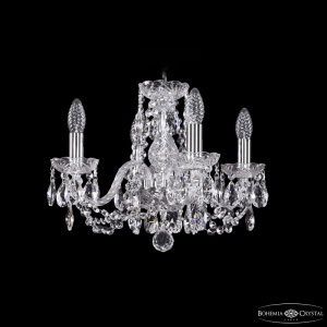 Подвесная люстра Bohemia Ivele Crystal 1402/4/141 Ni