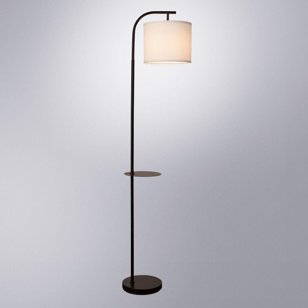 торшер arte lamp connor a4053pn-1bk