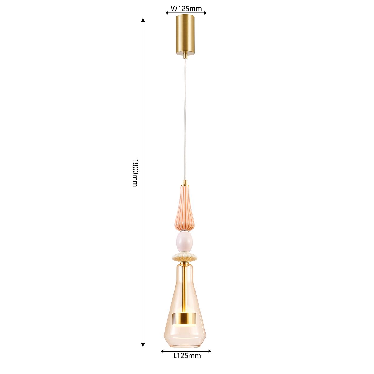 подвесной светильник favourite dolci 4464-1p
