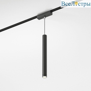 Подвесной трековый светодиодный светильник Elektrostandard Flat Magnetic Alliet 85097/01 черный a063714