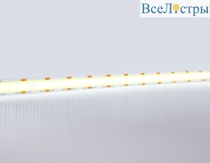 Светодиодная лента Ambrella Light Illumination COB 616Led/19W m/ 24V IP20 6500K/ 5m*12mm*2mm (2 конт.) GS4803