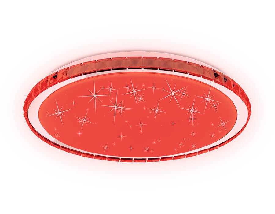 потолочный светодиодный светильник ambrella light orbital dance ff501