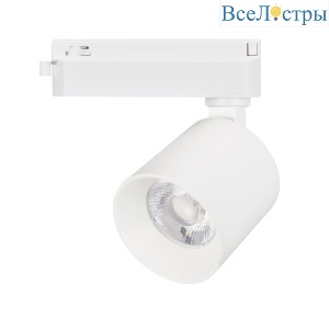 Трековый однофазный светильник Arlight LGD-DYKE-2TR-R75-16W Warm3000 (WH, 50 deg, 230V) 052265