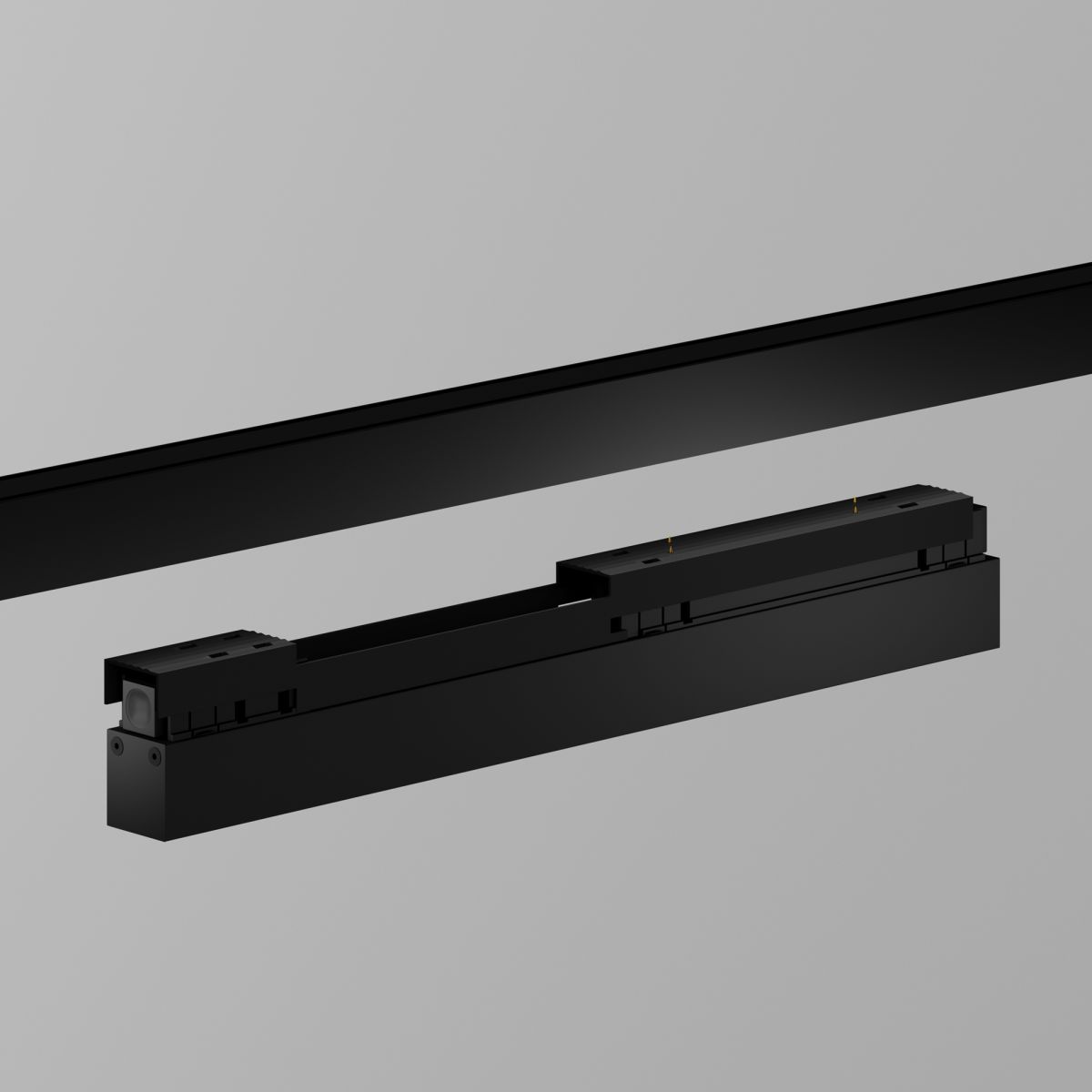 уличный трековый светильник maytoni points o-tr02-2-s-18wb3k