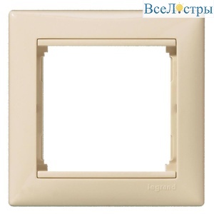 Рамка 1-постовая Legrand Valena слоновая кость 774351