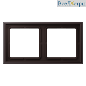 Рамка двухместная Jung LSZAL982BFD
