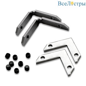 Уголок 90 (комплект 2 гор.+2 верт.+ 8 винтов) для ST015.129.03, ST003.129.04 ST Luce Skyline 220 ST015.179.02.1
