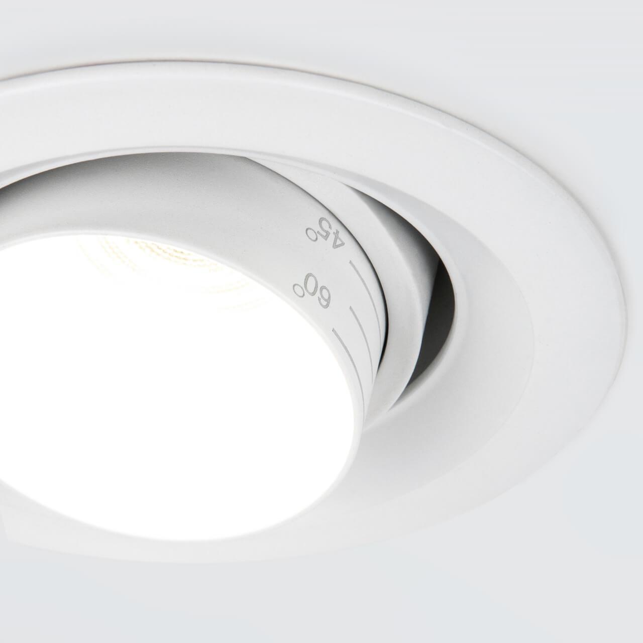 встраиваемый светодиодный светильник elektrostandard 9919 led 10w 4200k белый 4690389162480