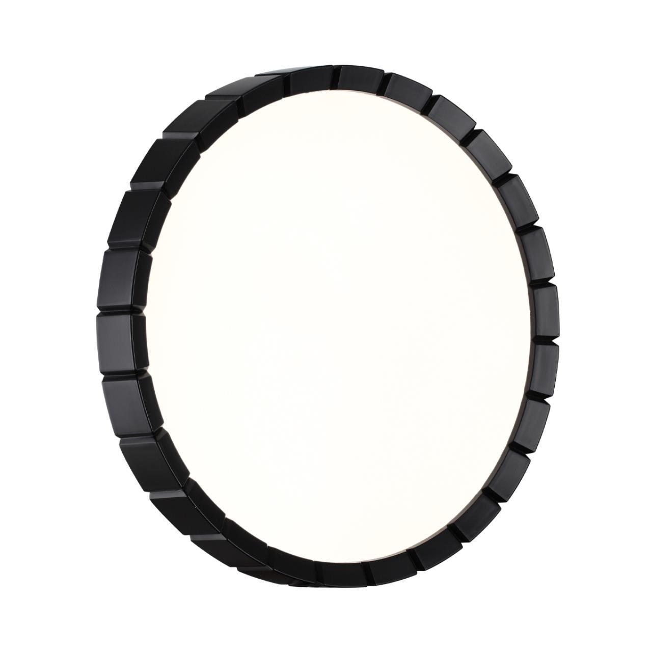 настенно-потолочный светодиодный светильник sonex pale atabi black 7649/cl