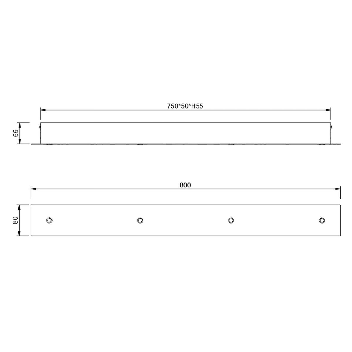 основание потолочное 4l mantra modular light florones 9378