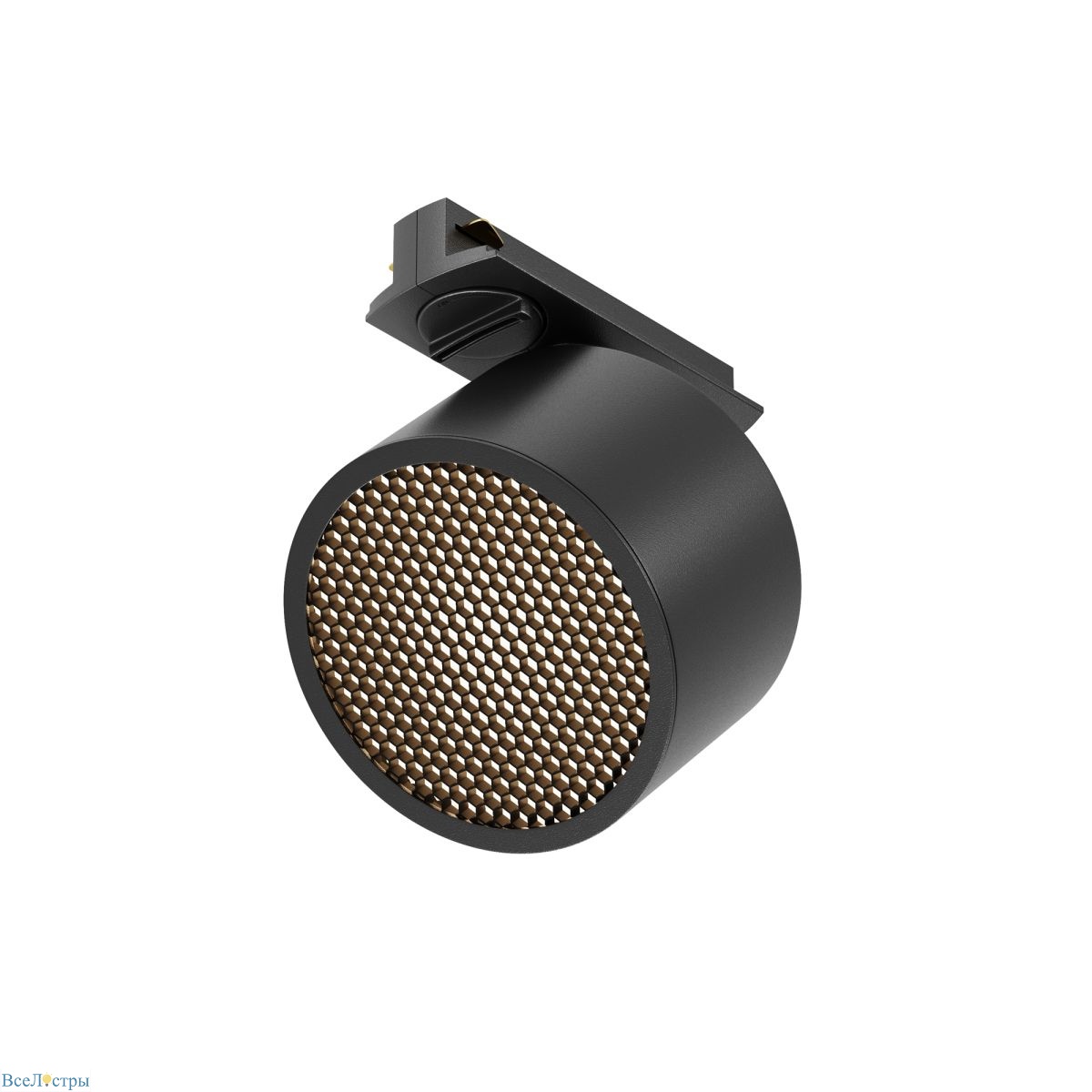 трековый однофазный светильник maytoni glare tr225-1-gx53-b