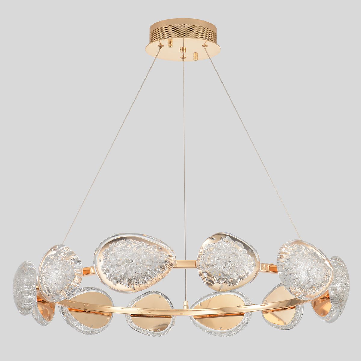 подвесная люстра crystal lux felicidad sp96w led