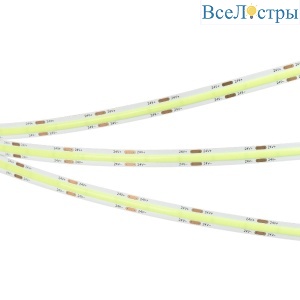 Светодиодная лента Arlight COB-X544-8mm 24V Green (11.5 W/m, IP20, CSP, 5m) 032174(2)