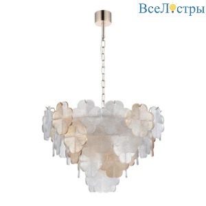 Подвесная люстра Arte Lamp Mallika A4077LM-10GO