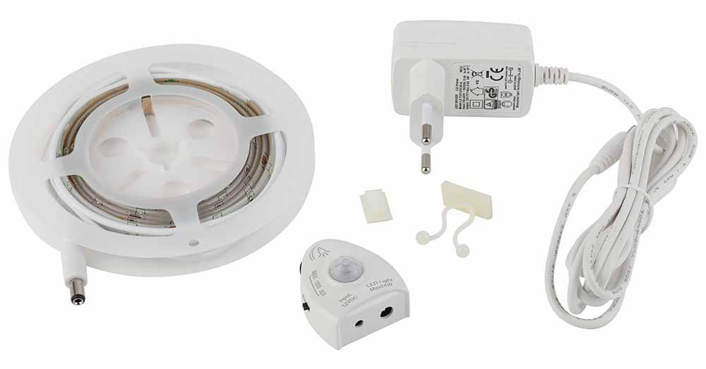 светодиодная лента эра 4,8w/m 30led/m 2835smd холодный белый 1,2m 2835move-4,8-30-12-6500-1,2m б0043071