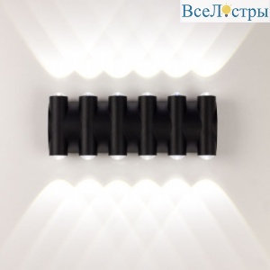 Фасадный светильник AM Group AM359-12X1W BK 4000K
