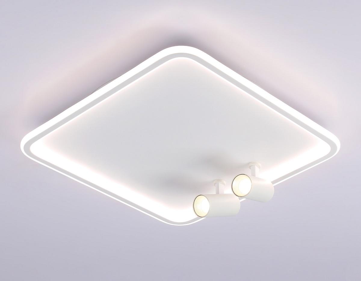 потолочный светодиодный светильник ambrella light comfort linetech fl5114