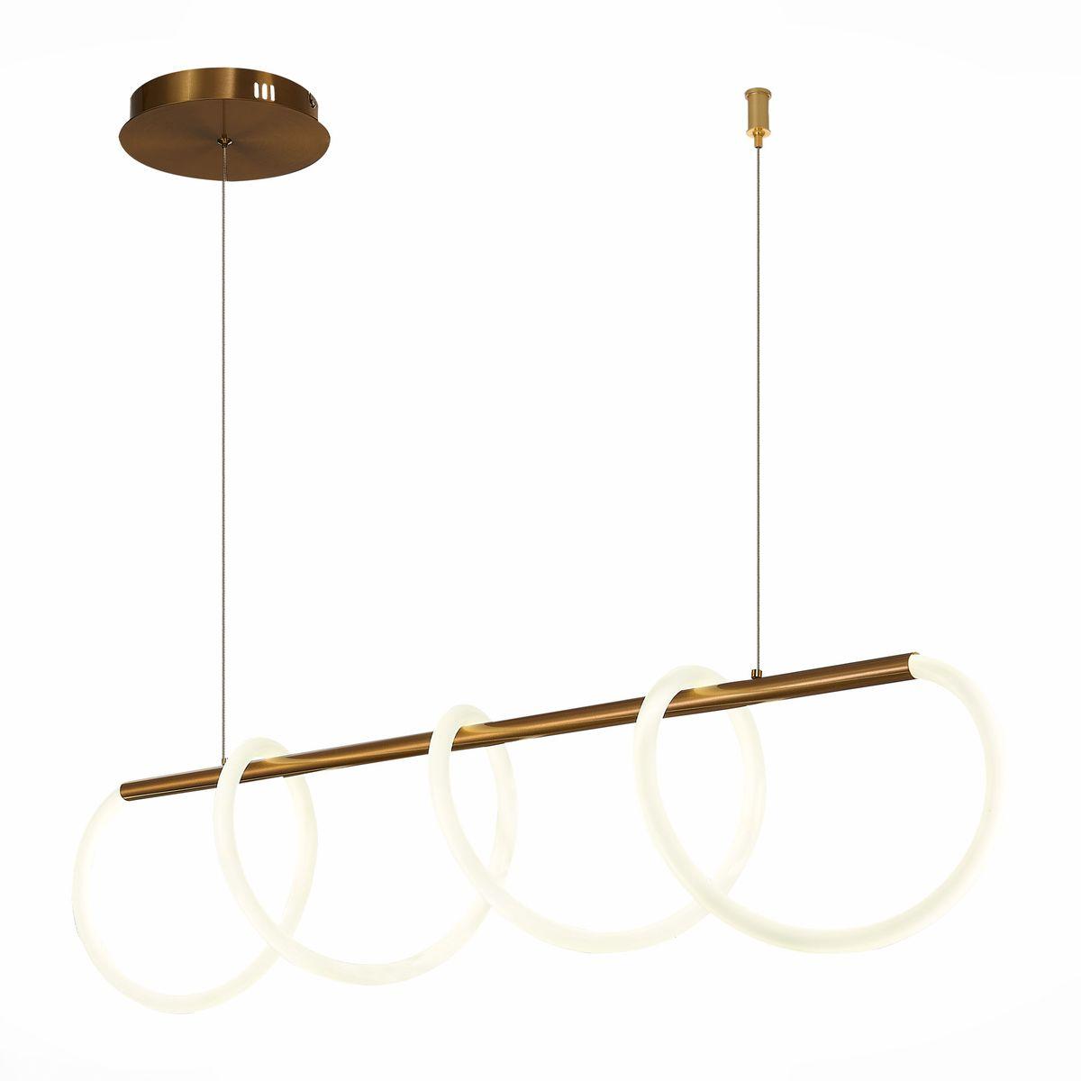 подвесной светодиодный светильник st luce sagrato sl6102.303.45