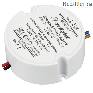 Блок питания Arlight ARJ-SP-40900-PFC-TRIAC-R (36W, 27-40V, 900mA) 040970