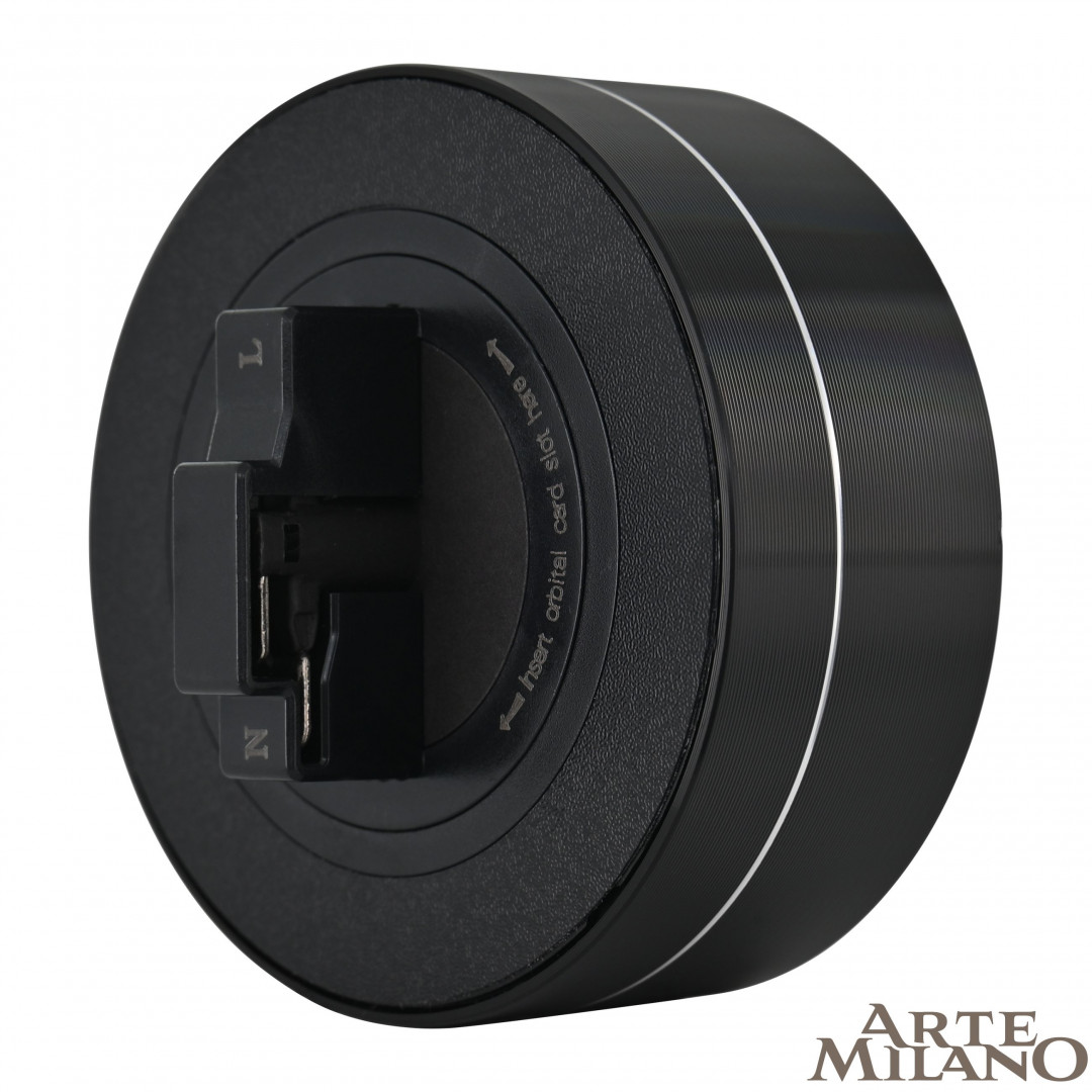 трековый светильник arte milano am-track-sockets 380011tl/light black