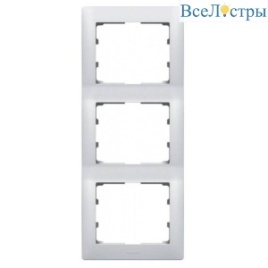 Рамка 3-постовая Legrand Galea Life алюминий 771307