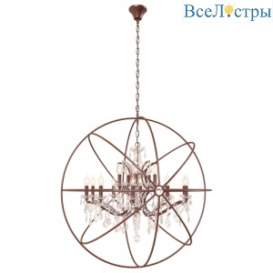 Подвесная люстра LOFT IT Foucaults orb crystal Loft1897/15