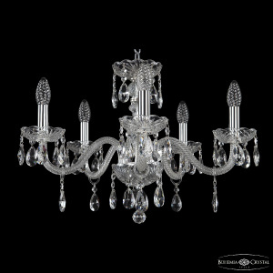 Подвесная люстра Bohemia Ivele Crystal 117/5/195 Ni