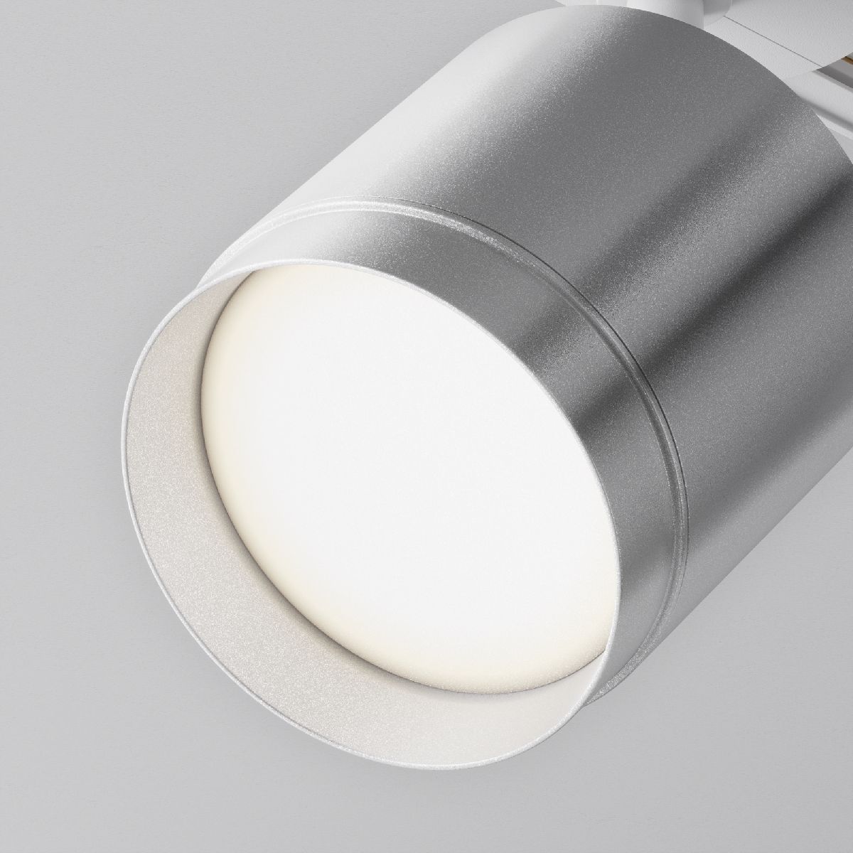 трековый однофазный светильник maytoni polar tr088-1-gx53-s