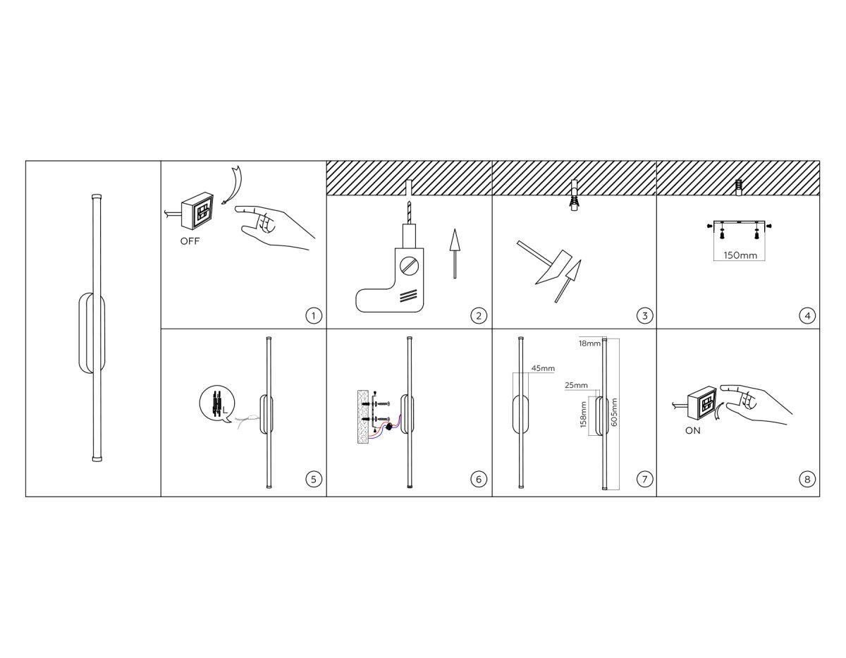 настенный светильник ambrella light comfort fl747022