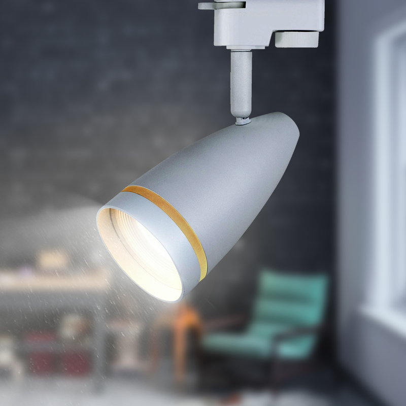 трековый светильник эра tr49 - gu10 wh б0054161