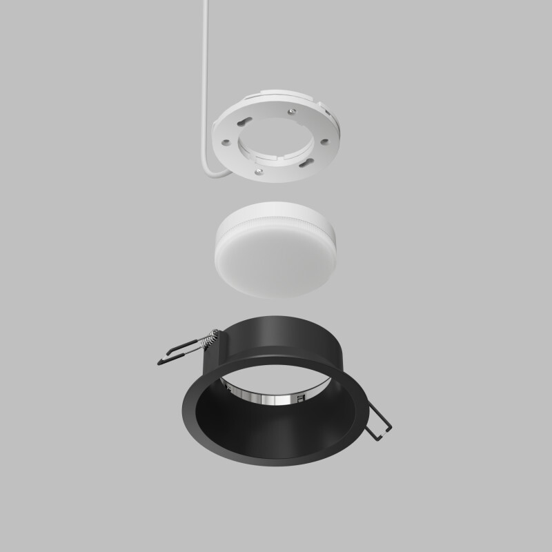 точечный светильник denkirs iner dk2155-bk