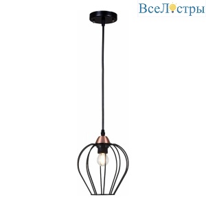 Подвесной светильник Illumico IL2001-1PA-05 BK ROSE GD