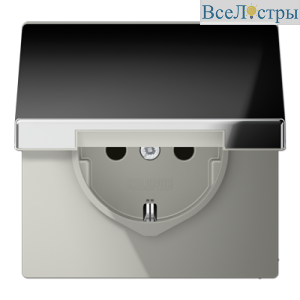 Розетка штепсельная Schuko Jung GCR1520KIKL