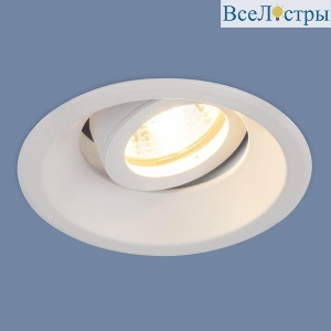 Встраиваемый светильник Elektrostandard 6068 MR16 WH белый a036506