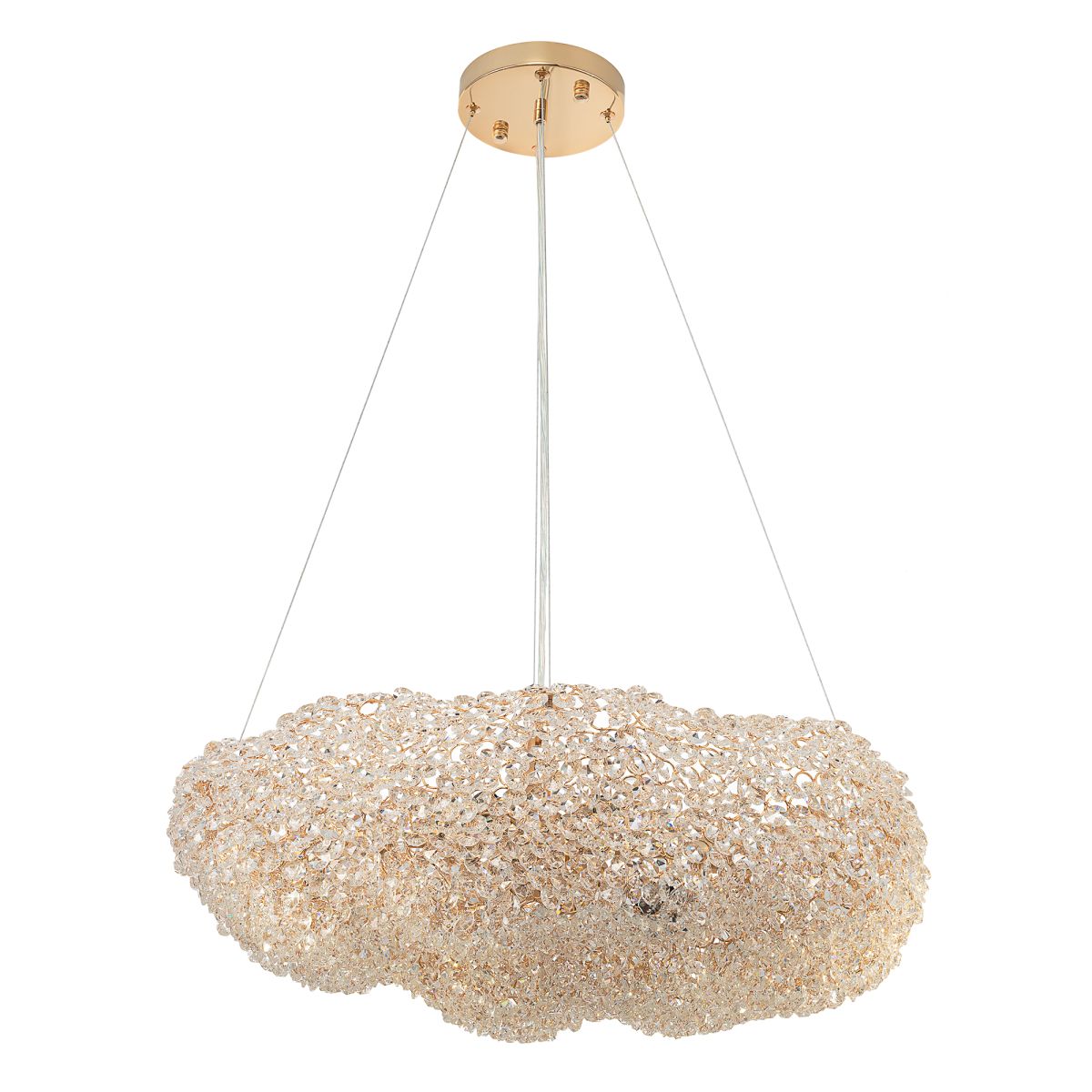подвесная люстра citilux cloudy cl323262