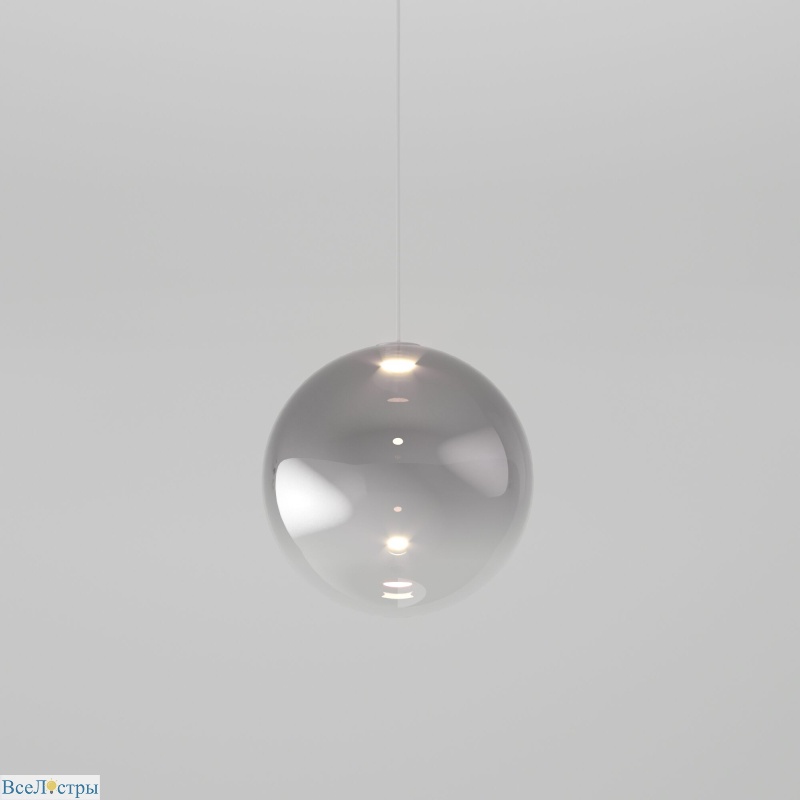 подвесной светильник eurosvet wonder 50231/1 led дымчатый a058635