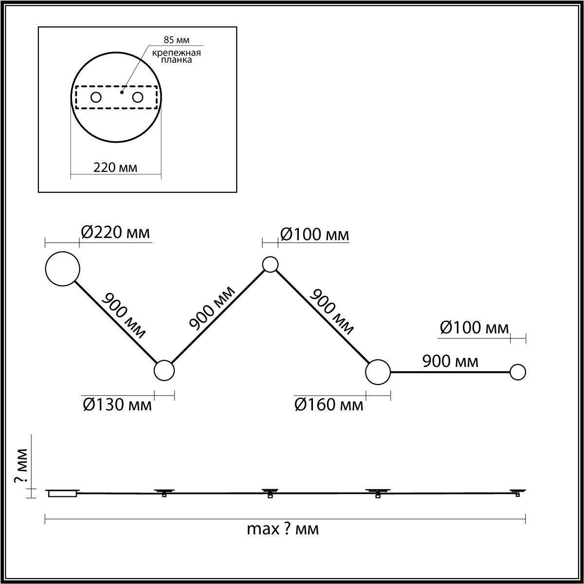 настенный светодиодный светильник odeon light hightech travertino 6625/25wl