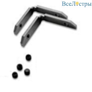 Соединитель L-образный (2 шт. + 4 винта) Maytoni Technical Accessories for tracks Exility TRA034ICL-MP-1