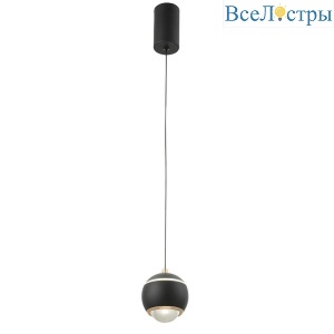 Подвесной светодиодный светильник Crystal Lux Caro SP Led Black