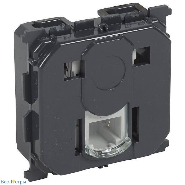 розетка телефонная rj11 legrand celiane 067340