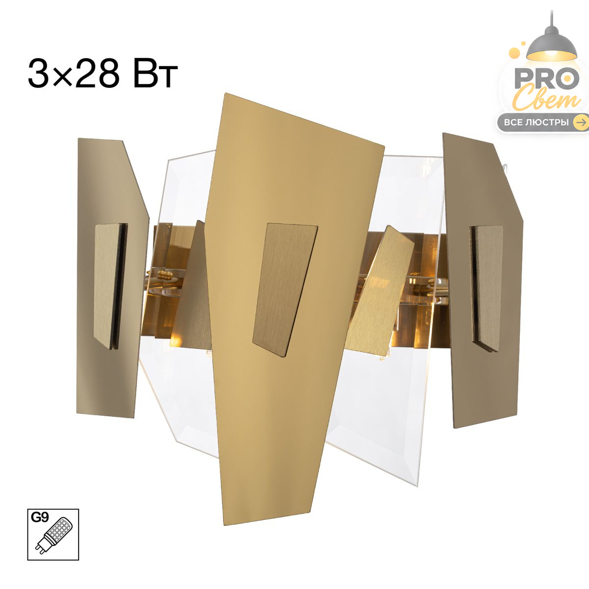 настенный светильник citilux dart cl231432