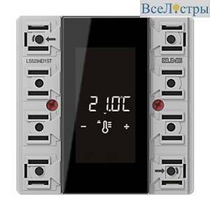 Комнатный контроллер 4 группы Jung LS5294D1ST