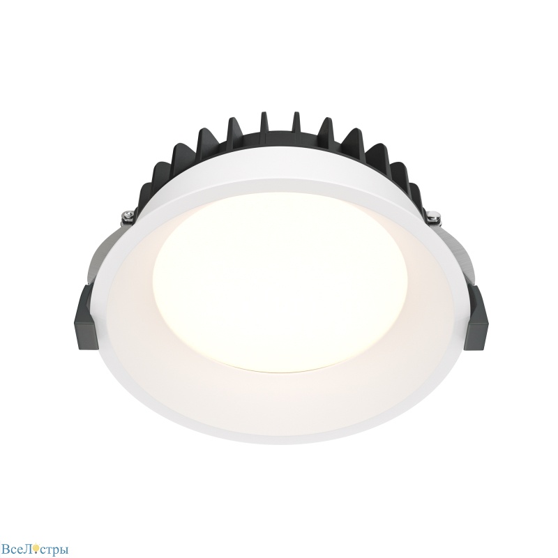 встраиваемый светильник maytoni technical okno dl053-12w3k-w