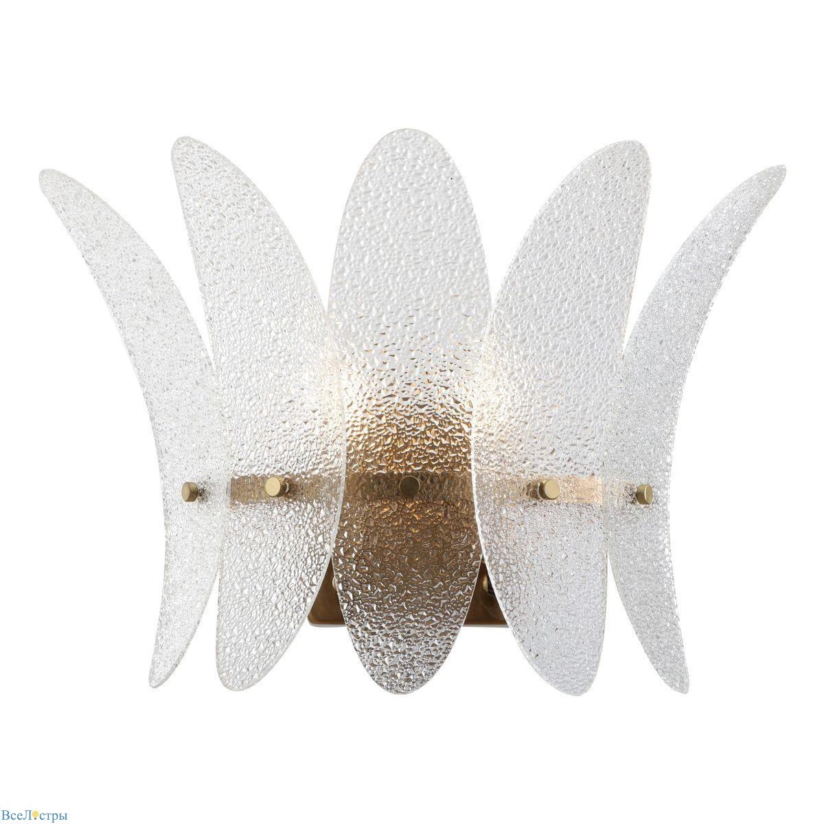 настенный светильник ilamp gramercy w15602-2 anb+cl