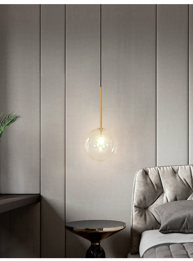 подвесной светильник delight collection ball sola 9217p/d150 gold