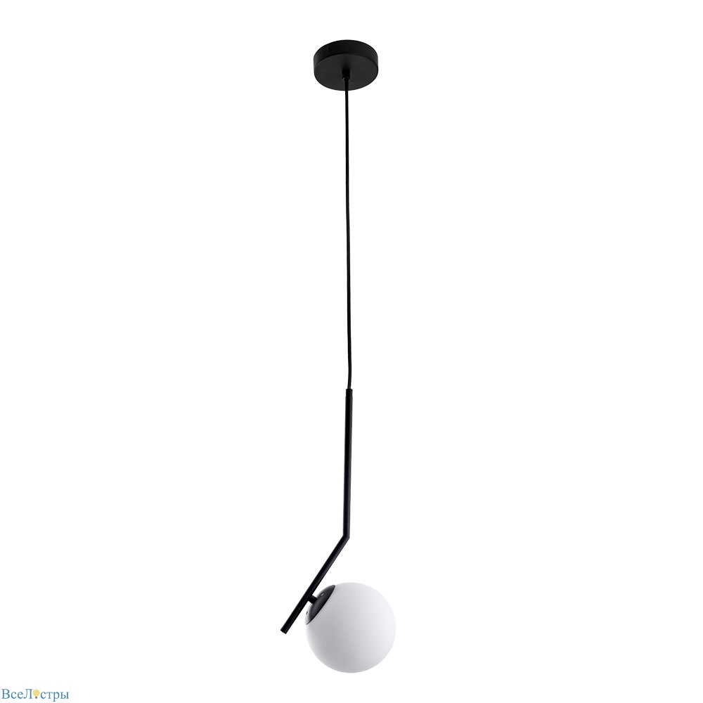 подвесной светильник arte lamp bolla-unica a1924sp-1bk