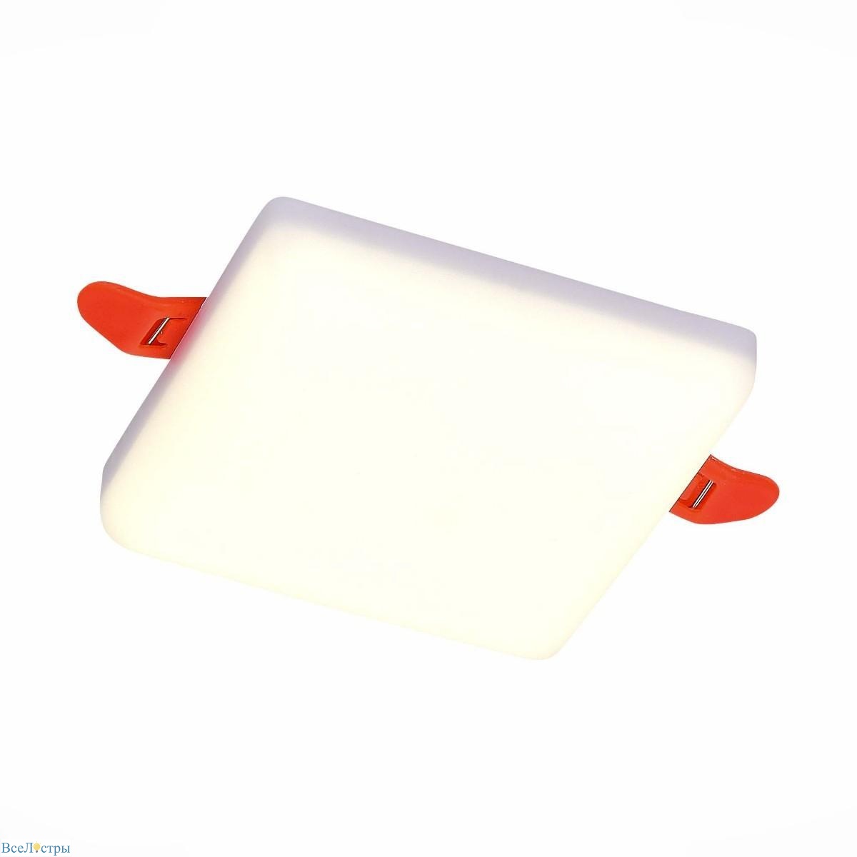 встраиваемый светодиодный светильник st luce ledder st700.048.08