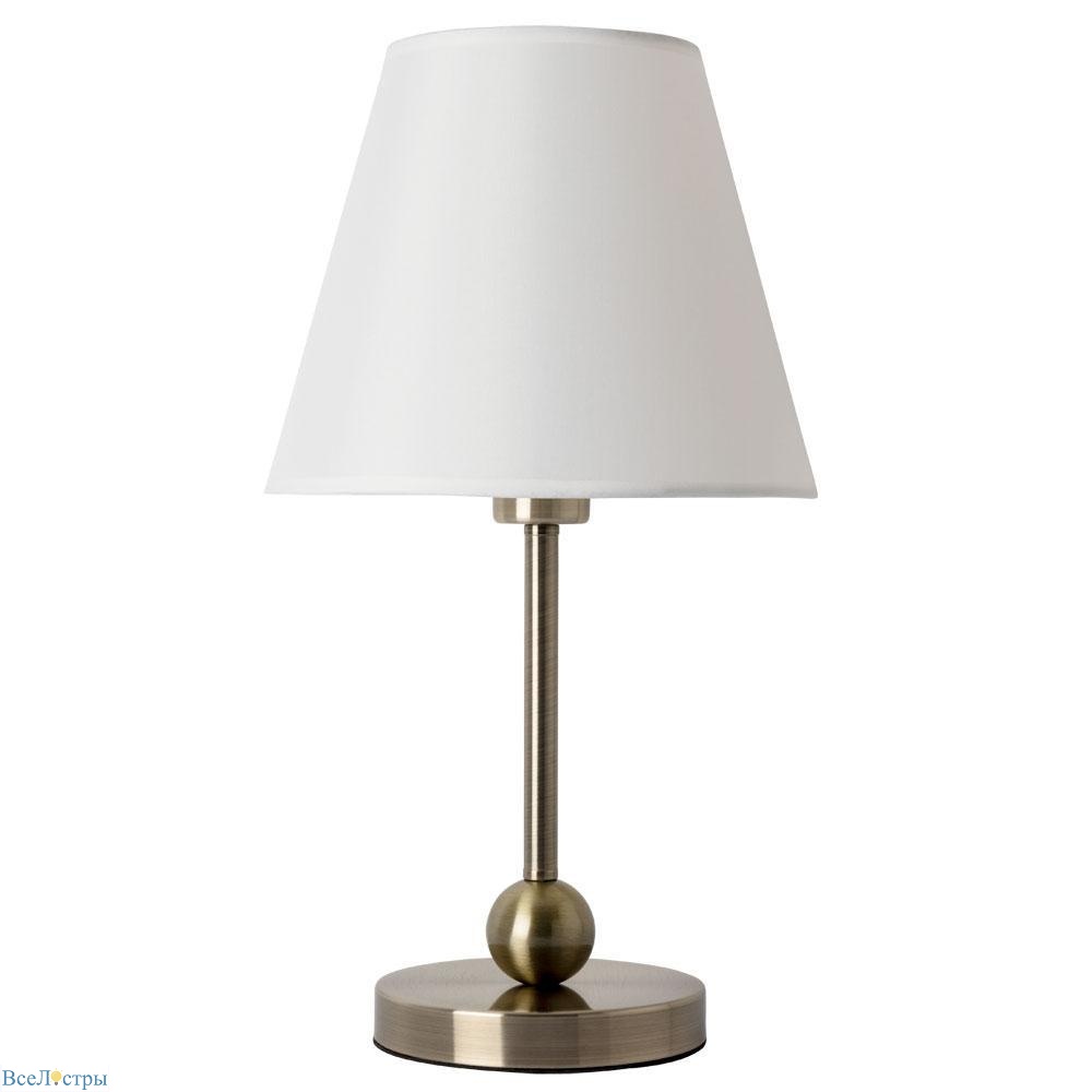 настольная лампа декоративная arte lamp elba a2581lt-1ab